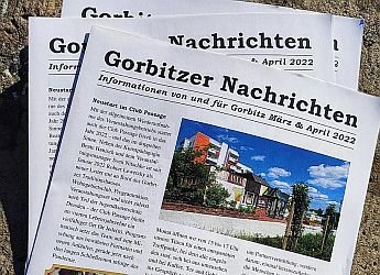 Die »Gorbitzer Nachrichten« für März/April 2022 sind da