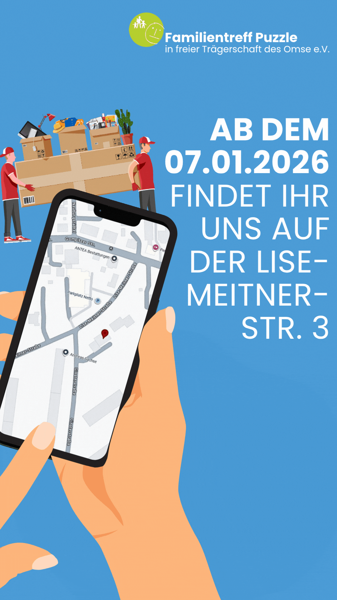 Der Familientreff zieht um