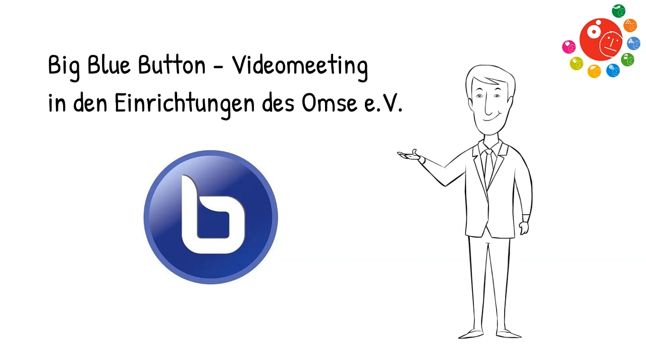 Informationen zu Login und Funktionalität von Big Blue Button beim Omse e.V.