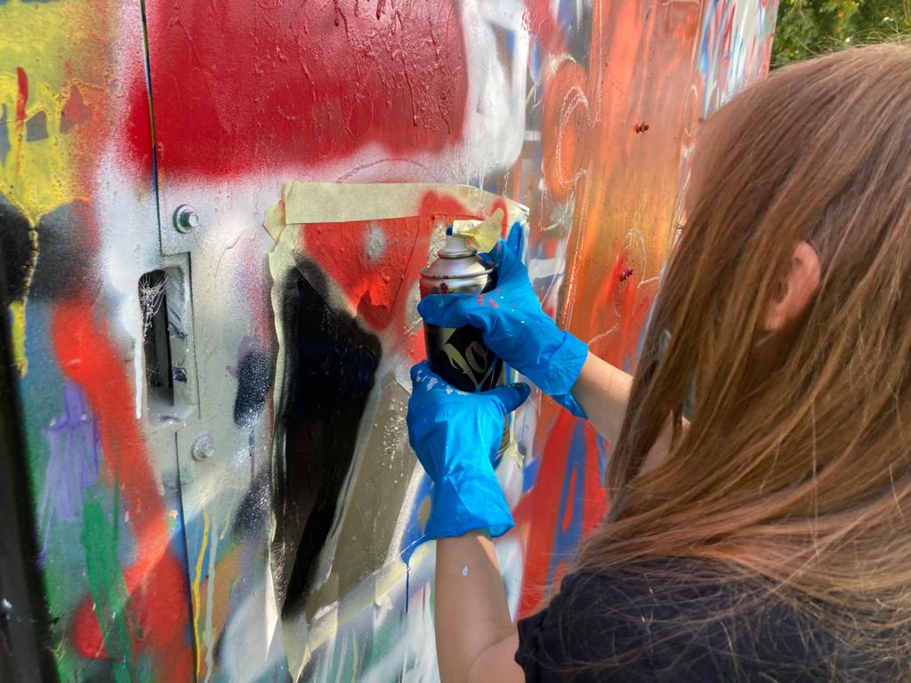 Graffiti bewegt den Kindertreff Puzzle